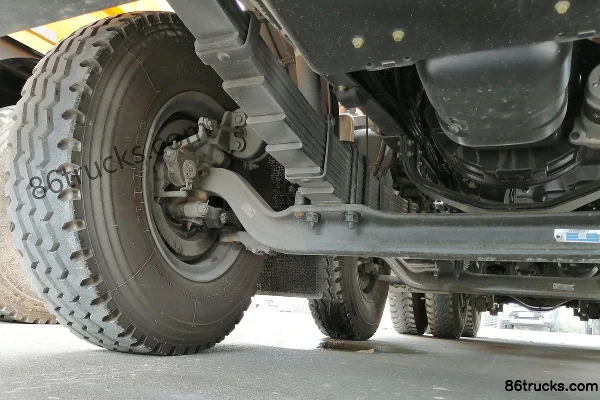 Dongfeng Commercial Vehicle Tianlong KC Heavy Truck 340 hp 8X4(12 wheels) 5.8m Dump Truck (Hande Axle) Chassis (2) | 86Trucks