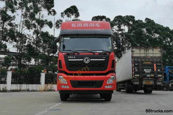 Dongfeng Commercial Vehicle Tianlong VL Heavy Truck 260hp 6X2(8 wheels) 9.6m Box Cargo Truck Exterior (2) | 86Trucks
