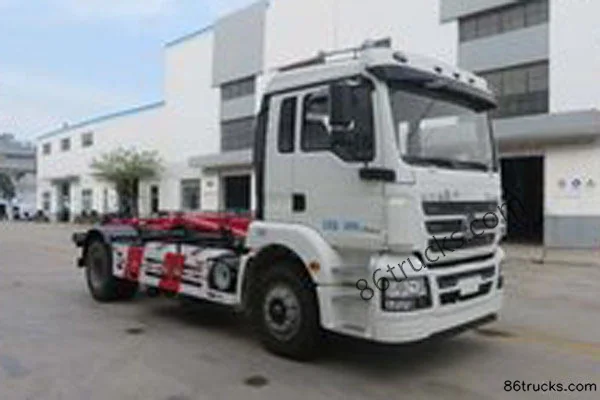 SHACMAN Delong New M3000 Standard Edition 240hp 4X2(6 wheels) Hook Lift Garbage Truck (Haide Brand) Exterior