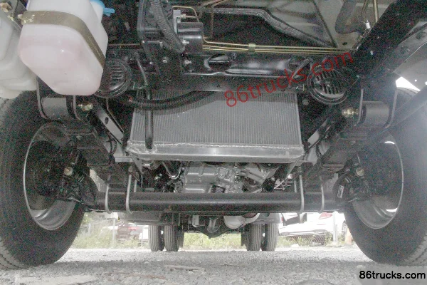 Foton Shidai Xiaoka Zhixing Q2 1.3L 87 ch 4X2(6 roues) essence/CNG 2,71 m double cabine fourgon micro camion Châssis (3) | 86Trucks