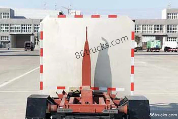 Yutong Zhengzhou 4.5T cabine simple benne à ordures à déchargement par conteneur 100% électrique 58.53kWh 4X2(6 roues) Extérieur (3) | 86Tru