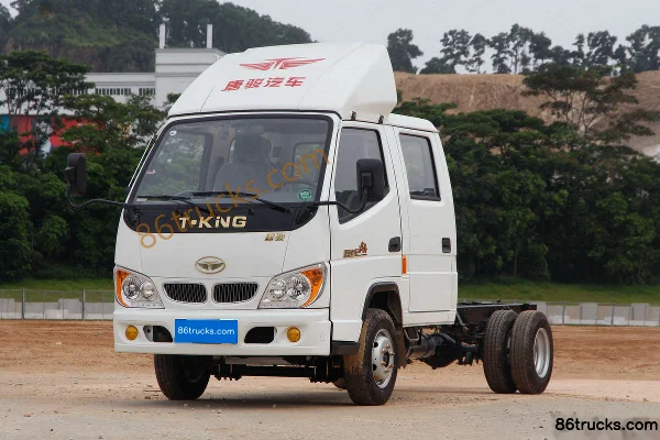 Tangjun Ouling Small BMW 1.5L 108 hp 4X2(6 wheels) Gasoline 3.02 m Double Row Flatbed Mini Truck Exterior (3) | 86Trucks