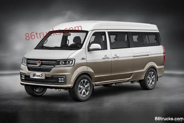Jinbei New Hiace S Wealth Edition 109 hp Gasoline/CNG 1.5L Van Exterior (3) | 86Trucks