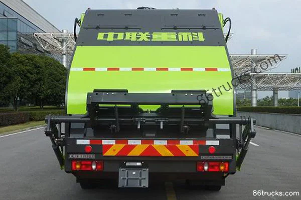 Dongfeng Liuqi H5 18T 8.64m electric compression garbage truck (Zoomlion brand) 172.8kWh 4X2(6 wheels) Exterior (2) | 86Trucks