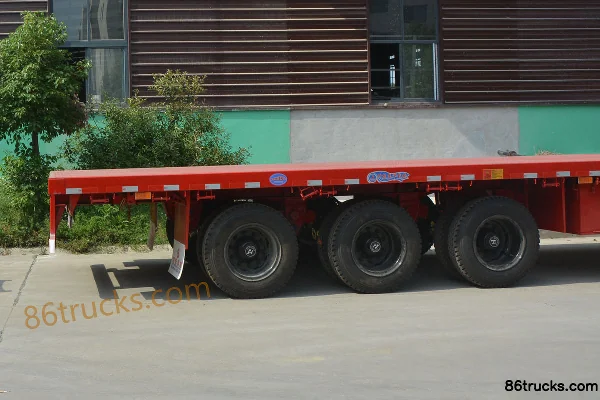 Ouyang Jude 13m Low Flatbed Semi-Trailer Exterior (3) | 86Trucks