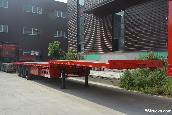 Ouyang Jude 13m Low Flatbed Semi-Trailer Exterior (2) | 86Trucks