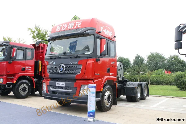 SHACMAN Delong X3000 460 hp 6X4(10 wheels) LNG Dangerous Goods Tractor Truck (China VI) Exterior (3) | 86Trucks