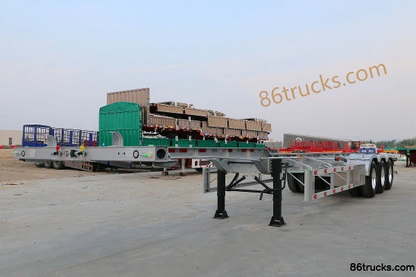 Luoxiang 45ft gooseneck container semi-trailer Exterior (3) | 86Trucks