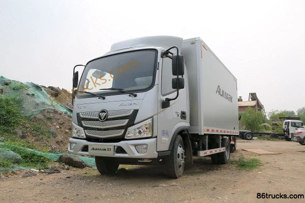 Foton Aumark S1 série version Zhiying 131 ch 4X2(6 roues) camion léger fourgon 4,14 m cabine simple Extérieur (3) | 86Trucks