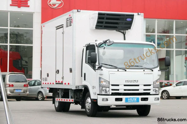 Isuzu KV600 130 ch 4X2(6 roues) 4,03 m camion frigorifique (marque Shunzhao) Extérieur