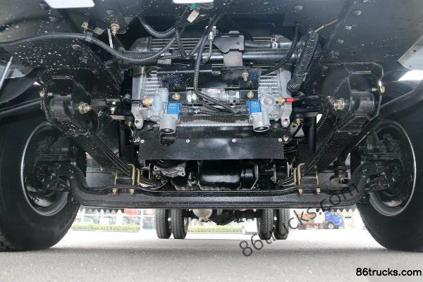 Isuzu KV600 130hp 4X2(6 wheels) 4.03m Refrigerated Truck (Shunzhao) Chassis (2) | 86Trucks
