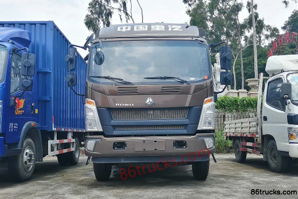 Sinotruk HOWO Tongsai 154 ch 4X2(6 roues) camion léger à ridelles monoplace 4,15 m (10 vitesses) Extérieur (3) | 86Trucks