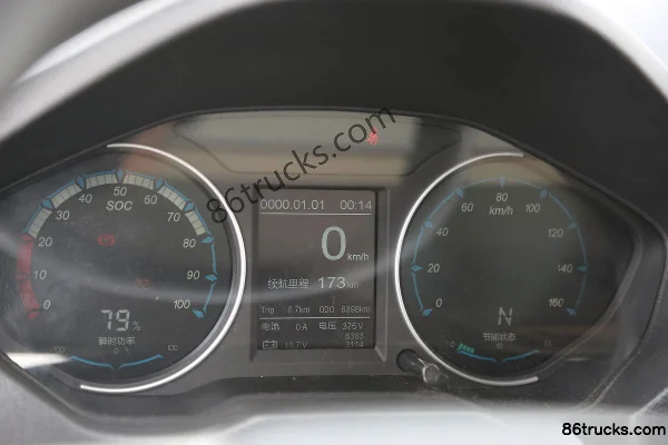 Feidi EX 3.51T 3.6m Electric Cargo Mini Truck 54.72kWh 4X2(6 wheels) Cab (2) | 86Trucks