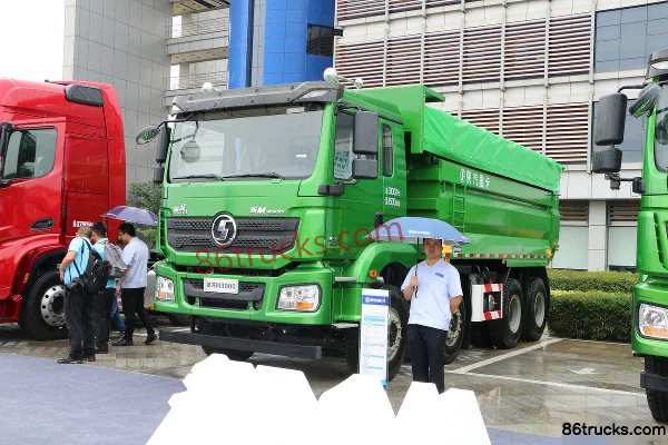 SHACMAN Delong New M3000 Standard 350 hp 8X4(12 wheels) 5.6m Dump Truck Exterior (3) | 86Trucks
