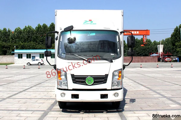 Senyuan SE4 4.5T 4.12m Single Row Electric Van Light Truck 98.04kWh 4X2(6 wheels) Exterior (2) | 86Trucks