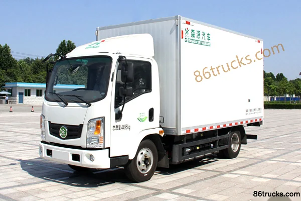 Senyuan SE4 4.5T 4.12m Single Row Electric Van Light Truck 98.04kWh 4X2(6 wheels) Exterior (3) | 86Trucks