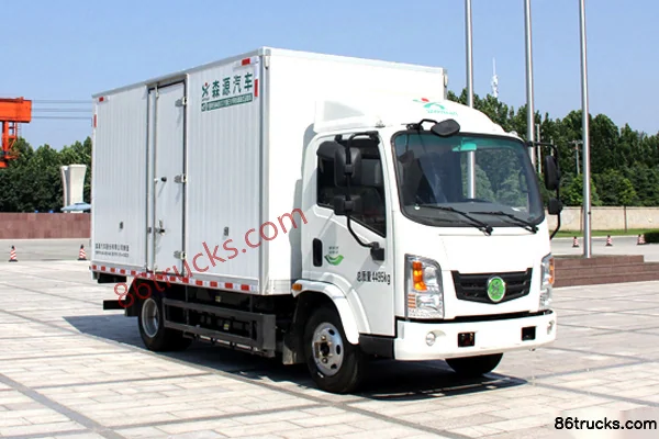 Senyuan SE4 4.5T 4.12m Single Row Electric Van Light Truck 98.04kWh 4X2(6 wheels) Exterior