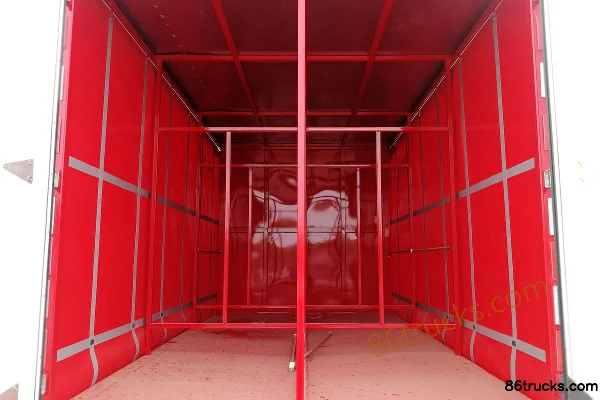 SENYI SE4 4.5T 4.14m single-row pure electric semi-side curtain logistics light truck 98.04kWh 4X2(6 wheels) Chassis (2) | 86Trucks