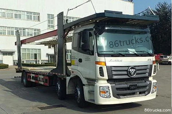 Foton Auman New ETX 320 hp 6X2(8 wheels) Center-axle Car Carrier (Hengxin Zhiyuan Brand) Exterior