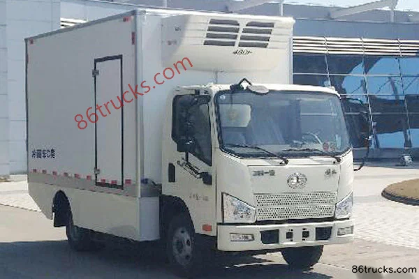 FAW Jiefang J6F 4.5T 4m Single Row Pure Electric Refrigerated Truck 108.6kWh 4X2(6 wheels) Exterior