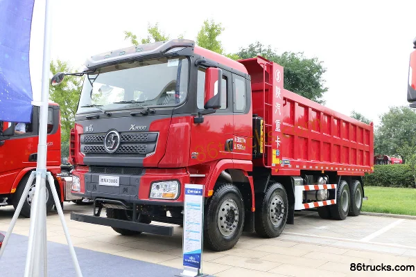 SHACMAN Delong X3000 Standard Edition 430hp 8X4(12 wheels) 8m Dump Truck Exterior (3) | 86Trucks