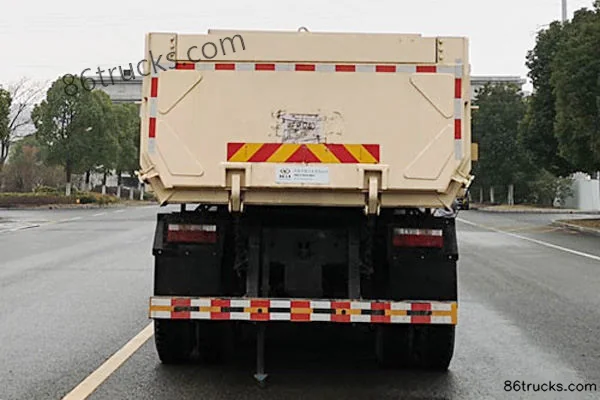 Hualing Heavy-duty Truck 31T 8X4(12 wheels) 5.6m Pure Electric Dump Truck 422.87kWh Exterior (2) | 86Trucks