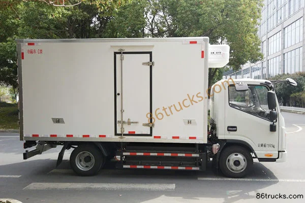 JAC Shuailing i5 4m Single Row Pure Electric Refrigerated Truck 94.62kWh 4X2(6 wheels) Exterior (3) | 86Trucks