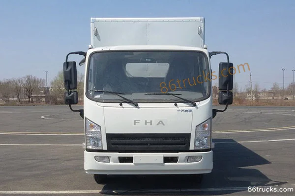 FAW Linghe City Star 95 hp 4X2(6 wheels) 4.09m Single Row Van Light Truck Exterior