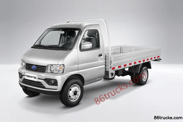Karry Youjin T70L 2019 Xingfu Edition 1.5L 116 hp 4X2(6 wheels) Gasoline 3.4m Single Row Flatbed Mini Truck Exterior (3) | 86Trucks