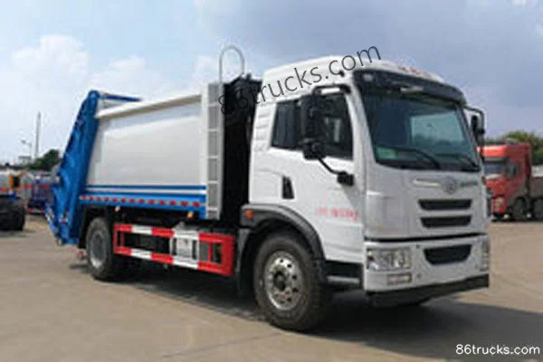 聚尘王牌 聚尘王牌FAW Jiefang Qingdao chassis garbage truck