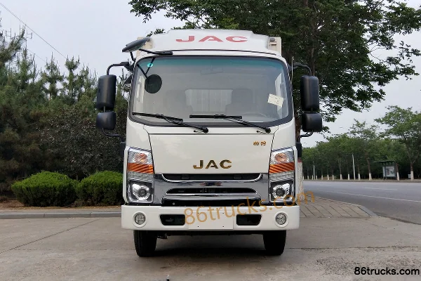 JAC Shuailing Q3 version urbaine tout usage 132 ch 4X2(6 roues) camion fourgon léger cabine simple 4,15 m Extérieur (2) | 86Trucks