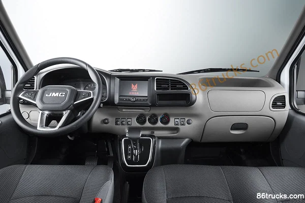 JMC Teshun EV Commercial Type 4.94m Pure Electric Short Wheelbase Van (Mid Roof) 58.1kWh Cab (1) | 86Trucks