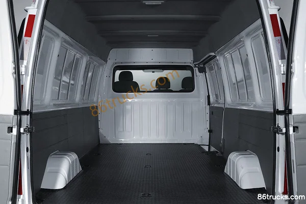 JMC Teshun EV Commercial Type 4.94m Pure Electric Short Wheelbase Van (Mid Roof) 58.1kWh Chassis (1) | 86Trucks