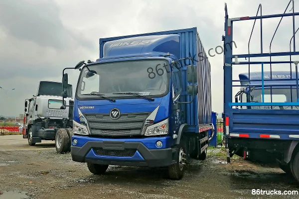 Foton Ruowo ES3 160 hp 4X2(6 wheels) 3.8m Crew Cab Van Light Truck Exterior (3) | 86Trucks