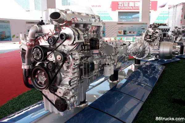 Dongfeng Renault dCi420-40 420 hp 11L China IV Diesel Engine Exterior (2) | 86Trucks