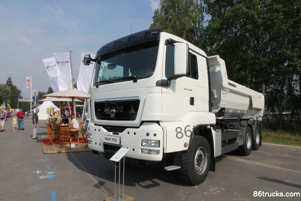 MAN TGS Series Heavy Truck 480 hp 6X4(10 wheels) Dump Truck Exterior (2) | 86Trucks