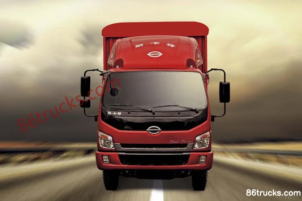 Shijun Skat 125 ch 4X2(6 roues) 4,8 m camion porteur à grille cabine demi-avancée Extérieur (2) | 86Trucks