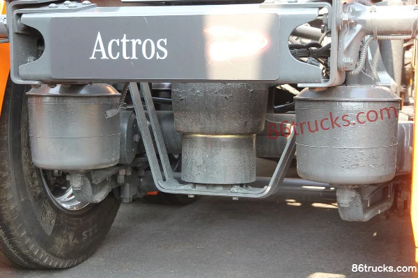 Mercedes-Benz Actros heavy truck 460 hp 6X4(10 wheels) tractor truck (model 2646 LS) Chassis (2) | 86Trucks