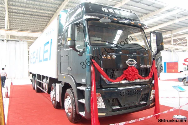 Shijun Geaolei camion lourd 310 ch 8X4(12 roues) camion porteur fourgon Extérieur (2) | 86Trucks