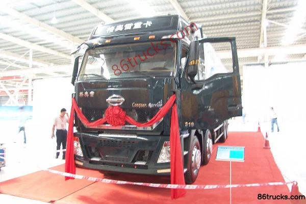 Shijun Geaolei camion lourd 310 ch 8X4(12 roues) camion porteur fourgon Extérieur