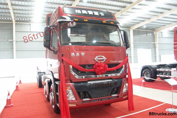 Shijun Gelaole camion lourd 336 ch 8X4(12 roues) camion porteur (châssis) Extérieur (2) | 86Trucks