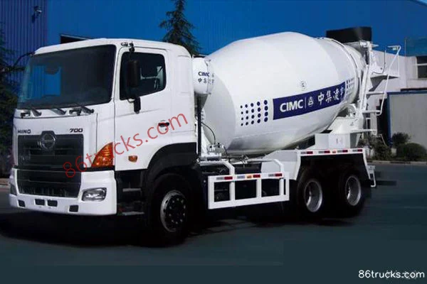 CIMC CIMC GAC HINO Chassis concrete mixer truck