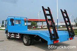 Dongfeng 153 série 185 ch 4X2(6 roues) camion plateau (marque Jiangte) Extérieur (3) | 86Trucks
