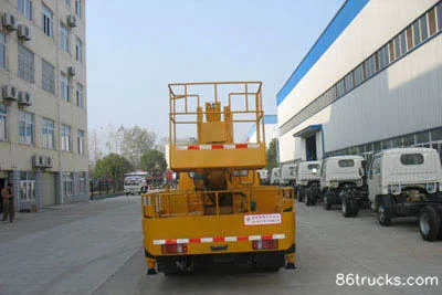 JMC Shunda 102 hp 4X2(6 wheels) Aerial Work Truck (Chusheng brand) Exterior (2) | 86Trucks