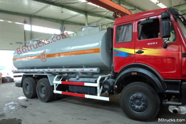Beiben V3 Heavy Truck 300 hp 6X4(10 wheels) Fuel Tanker Truck Exterior (3) | 86Trucks