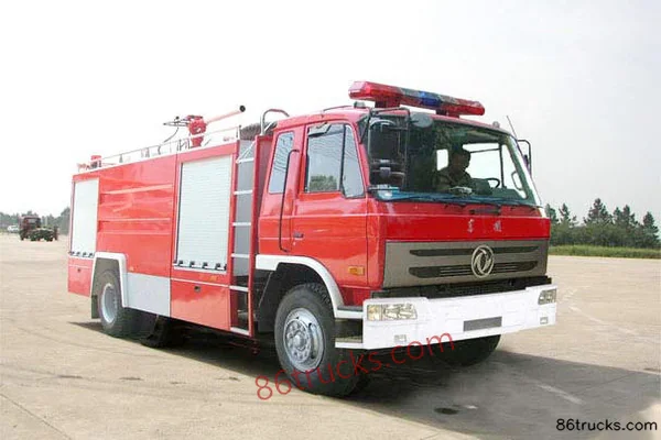 Jiangte Jiangte Dongfeng Commercial Vehicle chassis fire truck