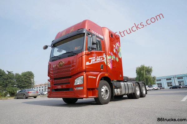 FAW Jiefang Qingdao JH6⁺ Heavy Truck Life Cabin Edition Four-Season 550hp 6X4(10 wheels) AMT Automatic Tractor Truck (Hydraulic Retarder)(Ch