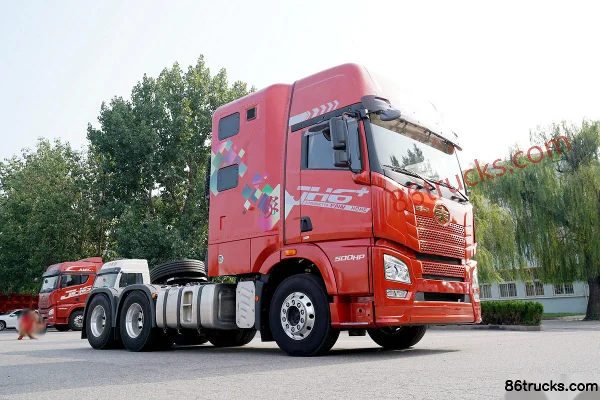FAW Jiefang Qingdao JH6⁺ Heavy Truck Life Cabin Edition Four-Season 550hp 6X4(10 wheels) AMT Automatic Tractor Truck (Hy