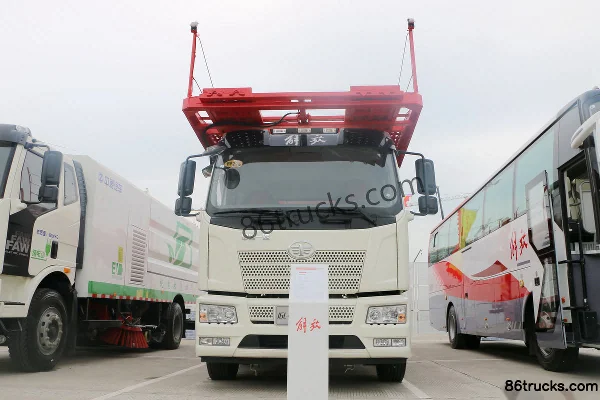 FAW Jiefang J6L 220hp 4X2(6 wheels) Car Transporter (Haipeng) Exterior (2) | 86Trucks