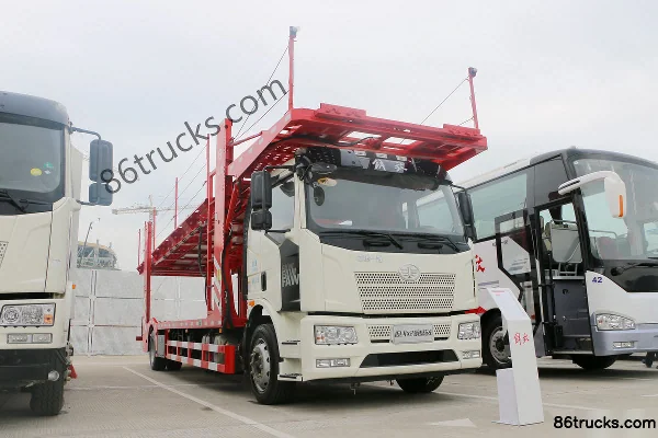 Haipeng Haipeng FAW Jiefang Chassis Car Carrier Truck